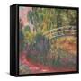 The Japanese Bridge in the Garden of Giverney, 1900-Claude Monet-Framed Stretched Canvas