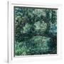 The Japanese Bridge on the Waterlily-Pond at Giverny, 1924/25-Claude Monet-Framed Giclee Print