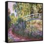 The Japanese Bridge, Pond with Water Lilies, 1900-Claude Monet-Framed Stretched Canvas