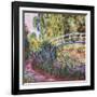 The Japanese Bridge, Pond with Water Lilies, 1900-Claude Monet-Framed Giclee Print