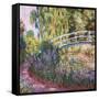 The Japanese Bridge, Pond with Water Lillies; Le Pont Japonais Bassin Aux Nympheas-Claude Monet-Framed Stretched Canvas