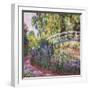 The Japanese Bridge, Pond with Water Lillies; Le Pont Japonais Bassin Aux Nympheas-Claude Monet-Framed Premium Giclee Print