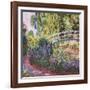 The Japanese Bridge, Pond with Water Lillies; Le Pont Japonais Bassin Aux Nympheas-Claude Monet-Framed Premium Giclee Print