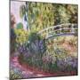 The Japanese Bridge, Pond with Water Lillies; Le Pont Japonais Bassin Aux Nympheas-Claude Monet-Mounted Giclee Print