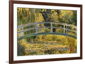 The Japanese Bridge-Claude Monet-Framed Art Print