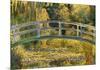 The Japanese Bridge-Claude Monet-Mounted Art Print