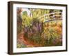 The Japanese Bridge-Claude Monet-Framed Art Print