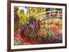 The Japanese Bridge-Claude Monet-Framed Art Print