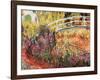 The Japanese Bridge-Claude Monet-Framed Art Print