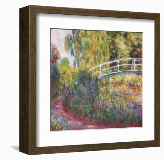 The Japanese Bridge-Claude Monet-Framed Art Print