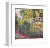 The Japanese Bridge-Claude Monet-Framed Art Print