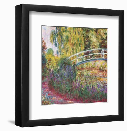 The Japanese Bridge-Claude Monet-Framed Art Print