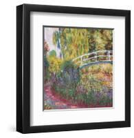 The Japanese Bridge-Claude Monet-Framed Art Print