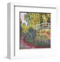 The Japanese Bridge-Claude Monet-Framed Art Print