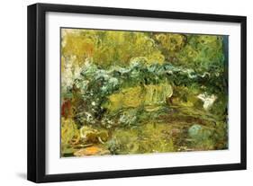 The Japanese Bridge-Claude Monet-Framed Giclee Print