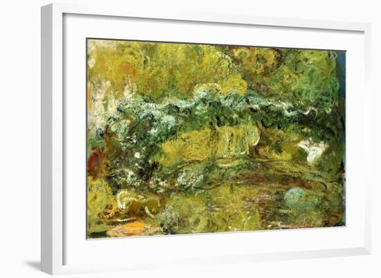 The Japanese Bridge-Claude Monet-Framed Giclee Print