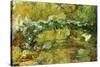 The Japanese Bridge-Claude Monet-Stretched Canvas