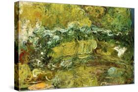 The Japanese Bridge-Claude Monet-Stretched Canvas