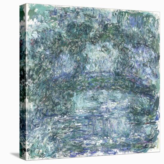 The Japanese Bridge-Claude Monet-Stretched Canvas