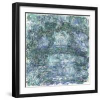 The Japanese Bridge-Claude Monet-Framed Giclee Print