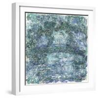 The Japanese Bridge-Claude Monet-Framed Giclee Print