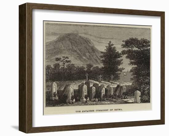 The Japanese Cemetery of Iruma-null-Framed Giclee Print