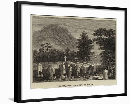 The Japanese Cemetery of Iruma-null-Framed Giclee Print