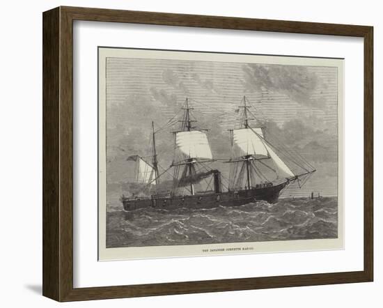 The Japanese Corvette Kau-Go-null-Framed Giclee Print