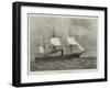 The Japanese Corvette Kau-Go-null-Framed Giclee Print