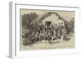 The Japanese Expedition to Formosa-null-Framed Giclee Print