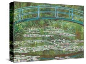 The Japanese Footbridge, 1899-Claude Monet-Stretched Canvas