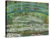 The Japanese Footbridge, 1899-Claude Monet-Stretched Canvas