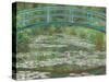 The Japanese Footbridge, 1899-Claude Monet-Stretched Canvas