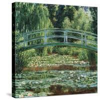 The Japanese Footbridge and the Water Lily Pool, Giverny, 1899-Claude Monet-Stretched Canvas