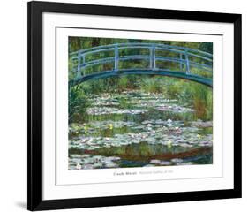 The Japanese Footbridge, c.1899-Claude Monet-Framed Art Print