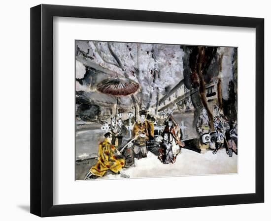 The Japanese Garden, C1900-1944-Max Jacob-Framed Premium Giclee Print