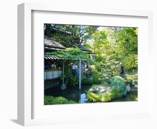 The Japanese Tea Garden, Golden Gate Park, San Francisco, USA-Fraser Hall-Framed Photographic Print