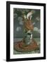 The Japanese Woman-Claude Monet-Framed Premium Giclee Print