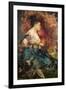 The Japanese-Hans Makart-Framed Giclee Print