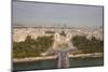 The Jardins Du Trocadero from the Eiffel Tower in Paris, France, Europe-Julian Elliott-Mounted Photographic Print