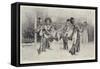 The Java Dancers at the Paris Exhibition-Emile Antoine Bayard-Framed Stretched Canvas