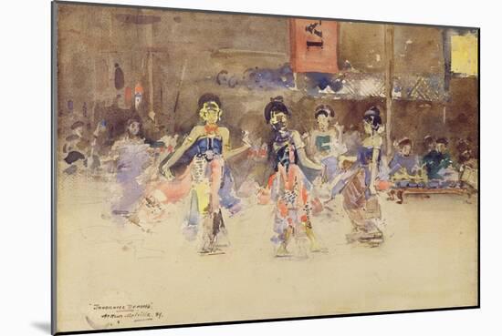 The Javanese Dancers, 1889-Arthur Melville-Mounted Giclee Print