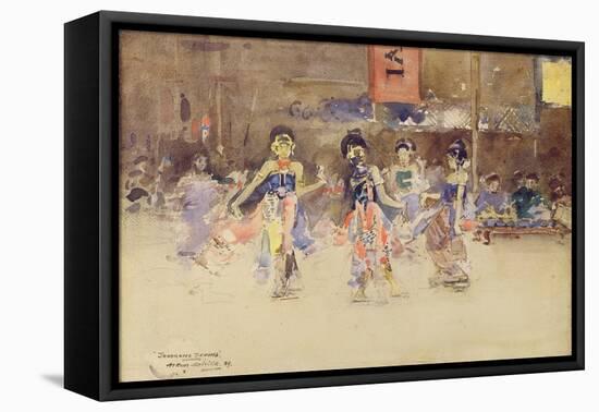 The Javanese Dancers, 1889-Arthur Melville-Framed Stretched Canvas