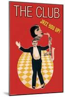 The Jazz Club-Sara Pierce-Mounted Art Print