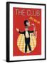 The Jazz Club-Sara Pierce-Framed Art Print