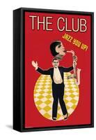 The Jazz Club-Sara Pierce-Framed Stretched Canvas