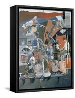 The Jazz Quartet, 1994-Huw S. Parsons-Framed Stretched Canvas