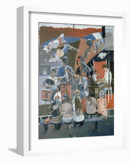 The Jazz Quartet, 1994-Huw S. Parsons-Framed Premium Giclee Print