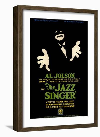 The Jazz Singer, 1927-null-Framed Art Print