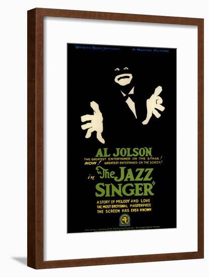 The Jazz Singer, 1927-null-Framed Art Print